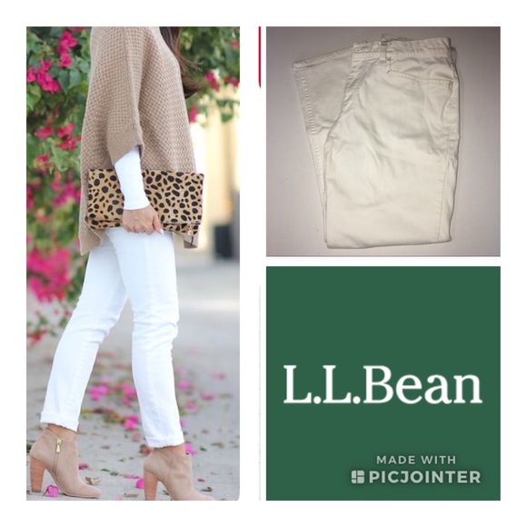 L.L. Bean Denim - L.L. BEAN Crop Jeans